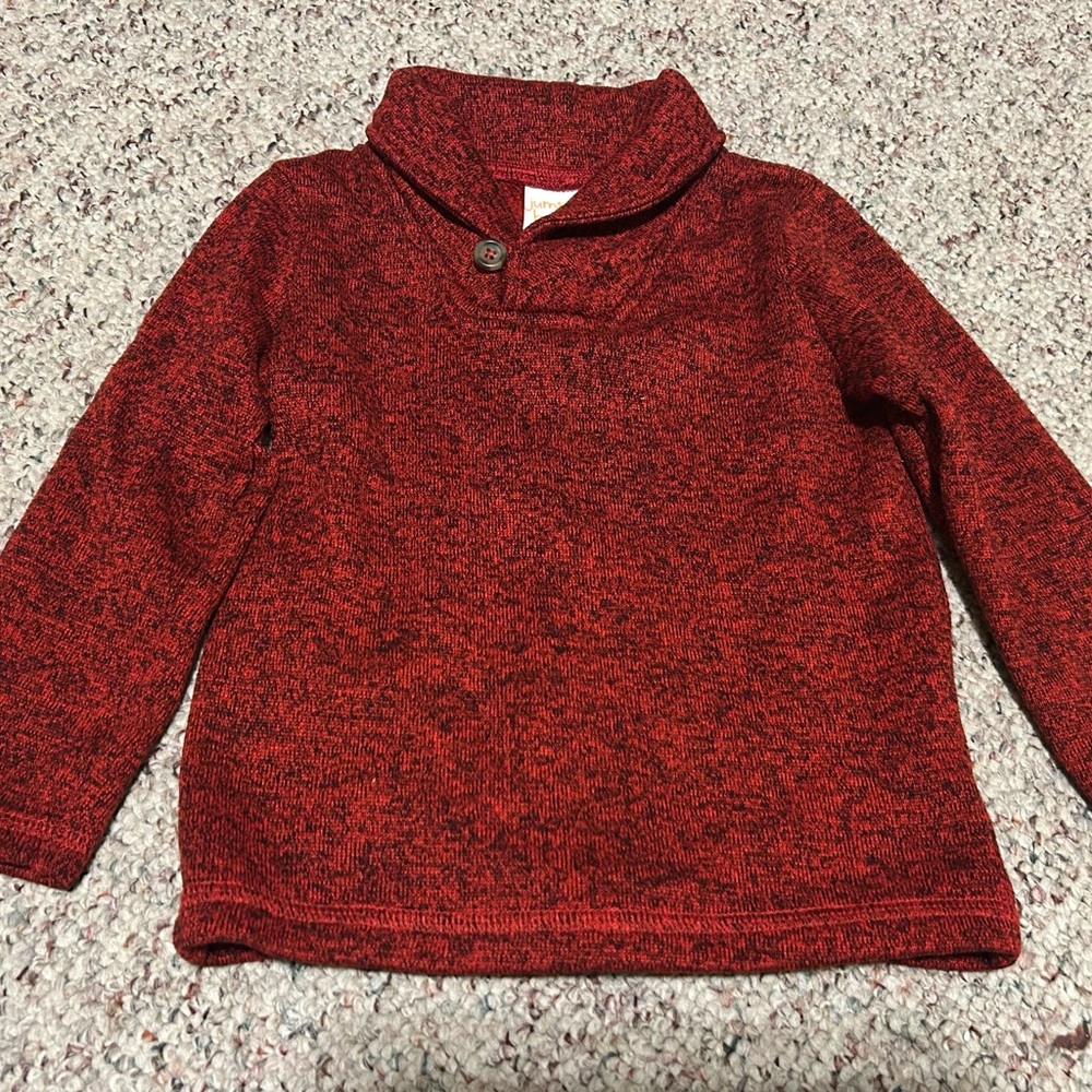 Jumping Beans Red Knit Sweater